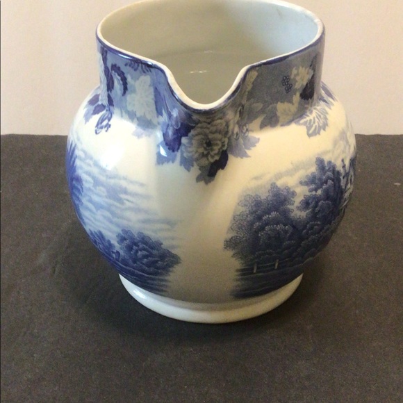 Vintage 6in Woods Ware English Pottery Pitcher - Picture 3 of 8
